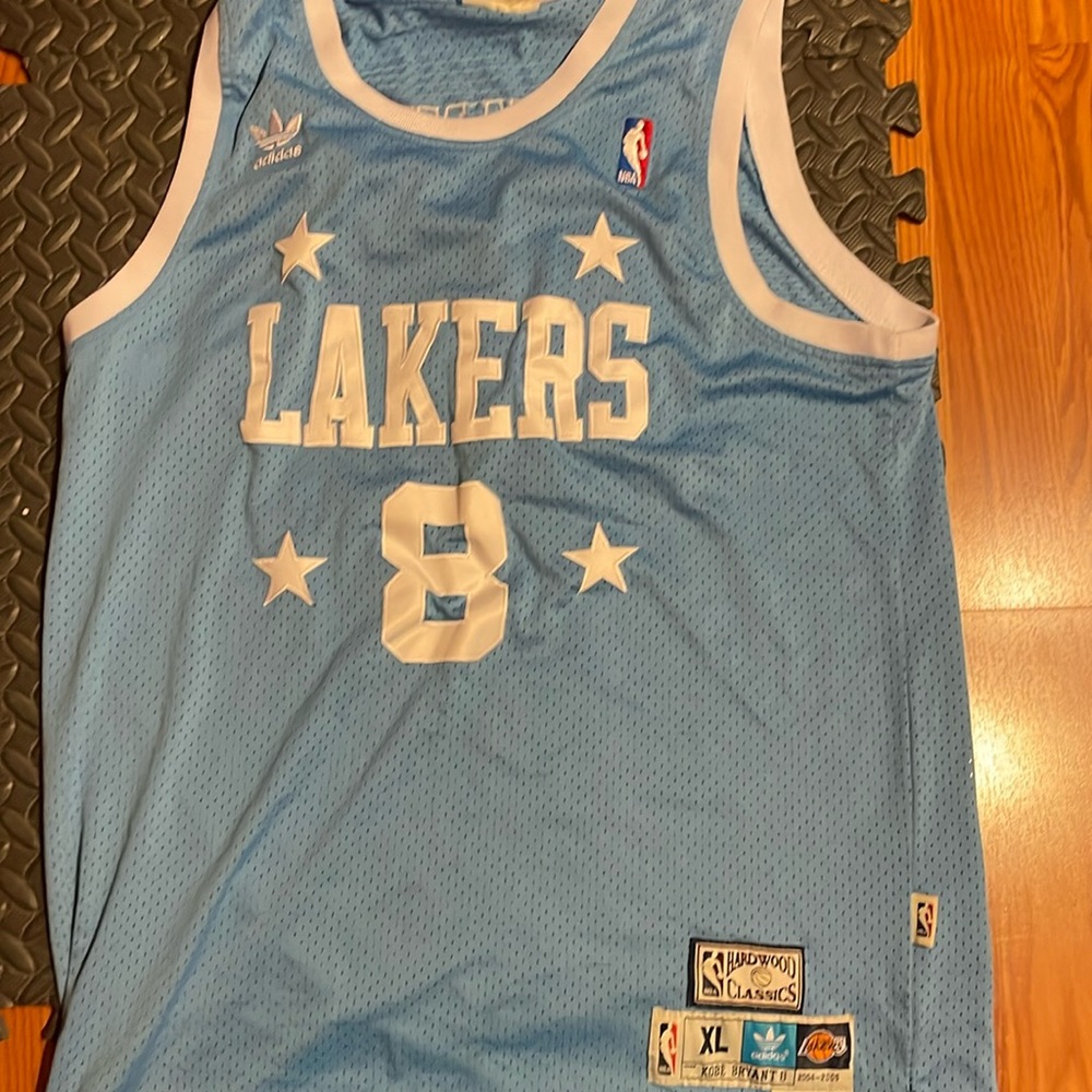 Kobe Bryant Adidas baby blue jersey